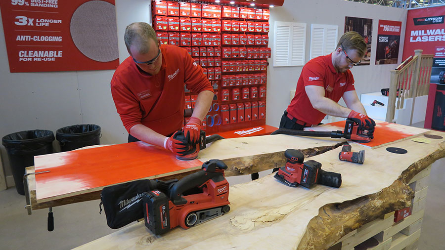 Gamme de ponceuses sans fil Milwaukee Gamme de ponceuses sans fil Milwaukee